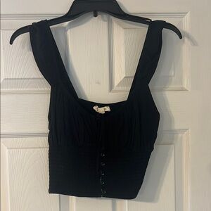 Elegant Black Women's Top
